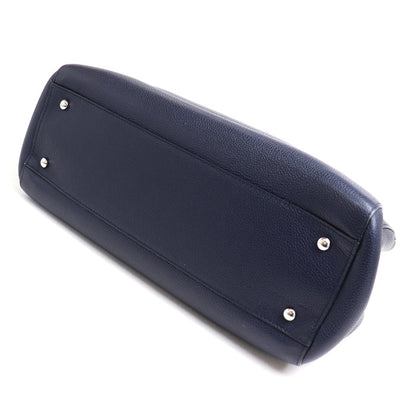 CHANEL シャネル ネオエグゼクティブトート 2Wayショルダーバッグ ネイビー A69930 レディース【中古】