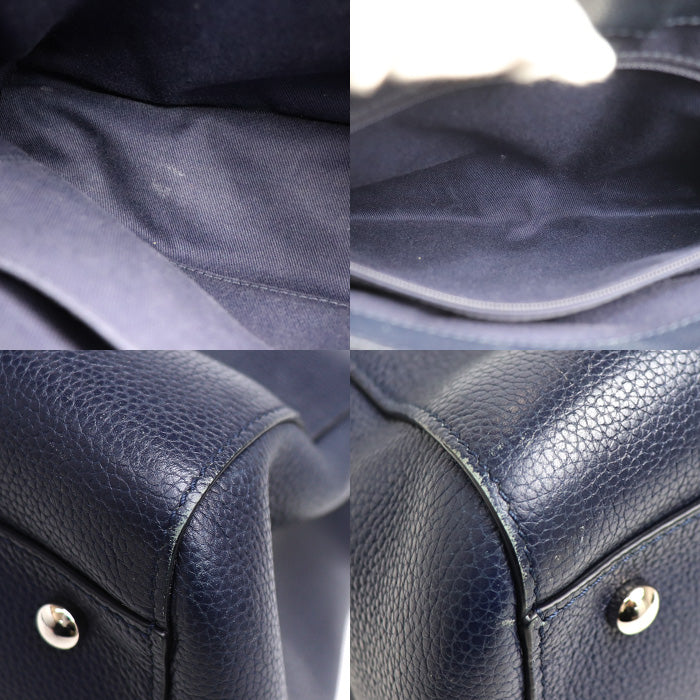 CHANEL シャネル ネオエグゼクティブトート 2Wayショルダーバッグ ネイビー A69930 レディース【中古】