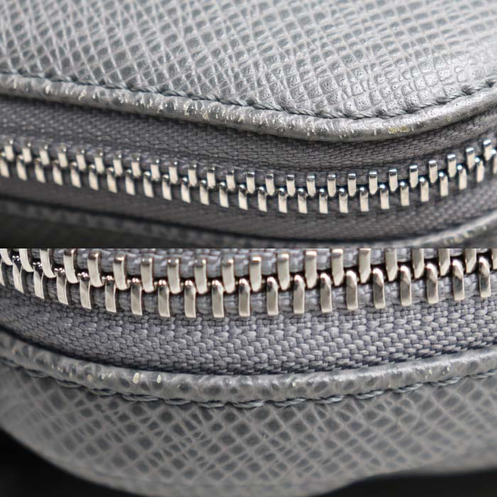 LOUIS VUITTON ルイ・ヴィトン アヴェニュー スリングバッグ ボディバッグ タイガ グレー M30859 IC メンズ【中古】