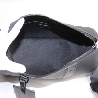 LOUIS VUITTON ルイ・ヴィトン シティ・キーポル 2Wayショルダーバッグ アエログラム ブラック M59255 IC メンズ【中古】【美品】