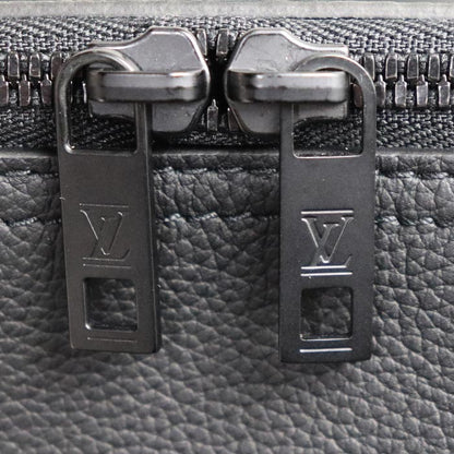 LOUIS VUITTON ルイ・ヴィトン シティ・キーポル 2Wayショルダーバッグ アエログラム ブラック M59255 IC メンズ【中古】【美品】