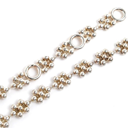 GUCCI グッチ シルバー925 インターロッキングG ブレスレット 481687 J8400 8106 6.6g 15.5/17/18.5cm レディース【中古】