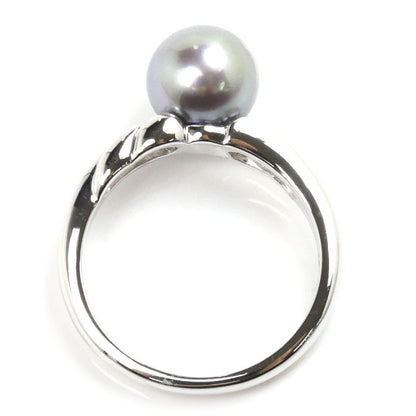 TASAKI タサキ Pt900プラチナ リング・指輪 パール約7.8mm 10号 5.0g レディース【中古】【美品】