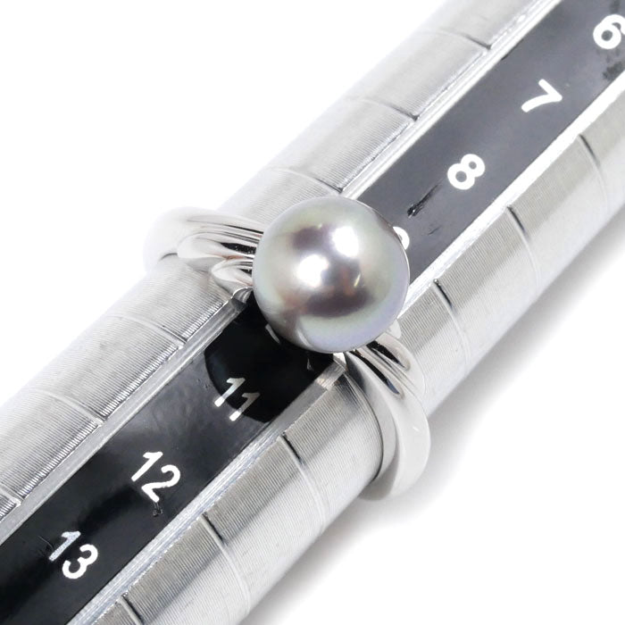 TASAKI タサキ Pt900プラチナ リング・指輪 パール約7.8mm 10号 5.0g レディース【中古】【美品】