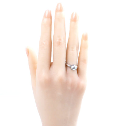 TASAKI タサキ Pt900プラチナ リング・指輪 パール約7.8mm 10号 5.0g レディース【中古】【美品】