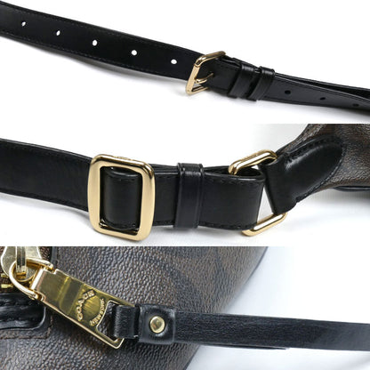 COACH コーチ シグネチャー ベルトバッグ ウエストバッグ ブラウン F48740 IMAA8 ユニセックス【中古】【美品】