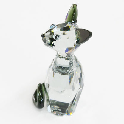 SWAROVSKI スワロフスキー ハウスオブキャット イネス オブジェ クリア 995008 猫 訳あり品【中古】