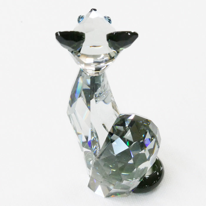 SWAROVSKI スワロフスキー ハウスオブキャット イネス オブジェ クリア 995008 猫 訳あり品【中古】