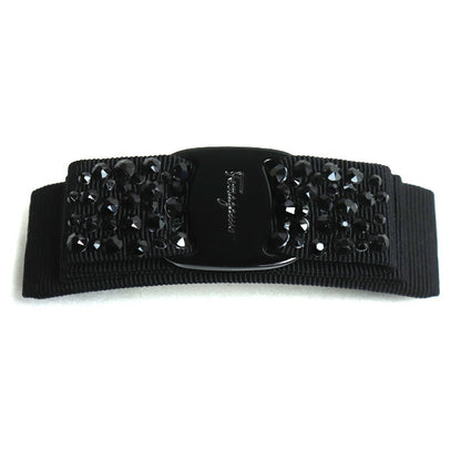 Salvatore Ferragamo サルヴァトーレフェラガモ ヴァラ リボン バレッタ 341693 488214 レディース【中古】【美品】