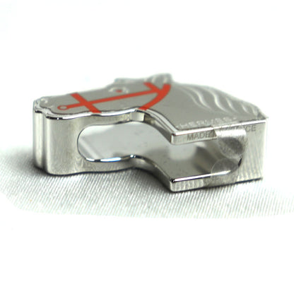 HERMES エルメス メタル カドリージュ 馬 スカーフリング レディース【中古】【極美品】