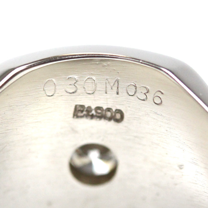 Pt900プラチナ リング・指輪 ダイヤモンド0.36ct/0.30ct 21号 21.0g メンズ【中古】【美品】