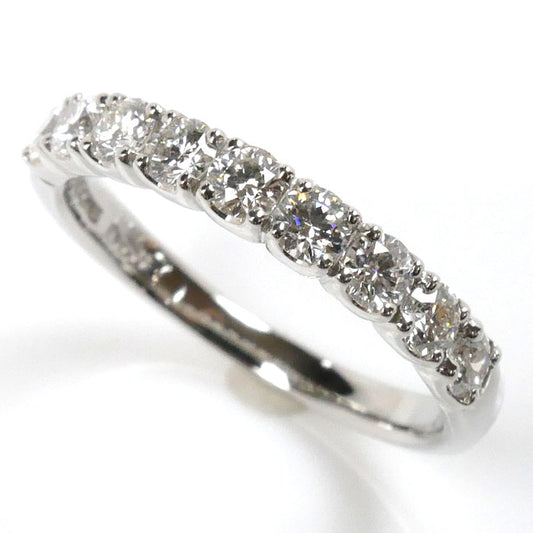 Vendome Aoyama ヴァンドーム青山 Pt950プラチナ ハーフエタニティ リング・指輪 ダイヤモンド0.59ct 11.5号 3.9g レディース【中古】【美品】