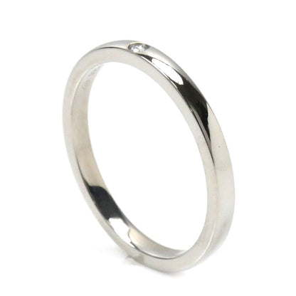 CARTIER カルティエ Pt950プラチナ バレリーナ ウェディング リング・指輪 B4077754 ダイヤモンド 13.5号 54 3.6g レディース【中古】【美品】