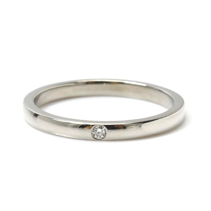 CARTIER カルティエ Pt950プラチナ バレリーナ ウェディング リング・指輪 B4077754 ダイヤモンド 13.5号 54 3.6g レディース【中古】【美品】