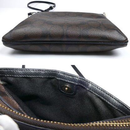 COACH コーチ ノースサウス クロスボディ ショルダーバッグ ブラウン F35940 レディース【中古】