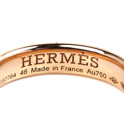 HERMES エルメス K18PG ピンクゴールド エヴァー ヘラクレス リング・指輪 H119850B 00046 ダイヤモンド 6号 46 2.9g レディース【中古】【美品】