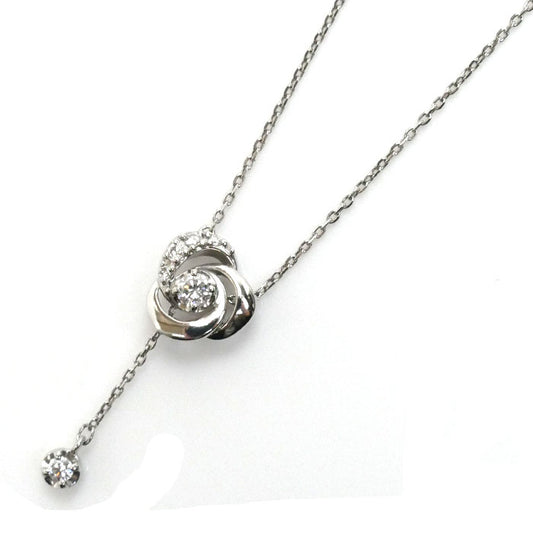 Vendome Aoyama ヴァンドーム青山 Pt950プラチナ Pt850プラチナ クリスティーヌ ネックレス APVN1854 41DI ダイヤモンド 2.4g 41cm レディース【中古】