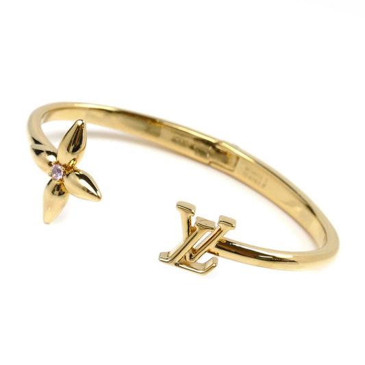 LOUIS VUITTON ルイ・ヴィトン メタル ブレスレット・ルイゼット シグネチャー バングル M1441S TE4263 S 17.2g レディース【中古】