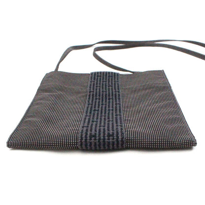 HERMES エルメス エールライン ポシェット ショルダーバッグ グレー 100967M レディース【中古】【美品】