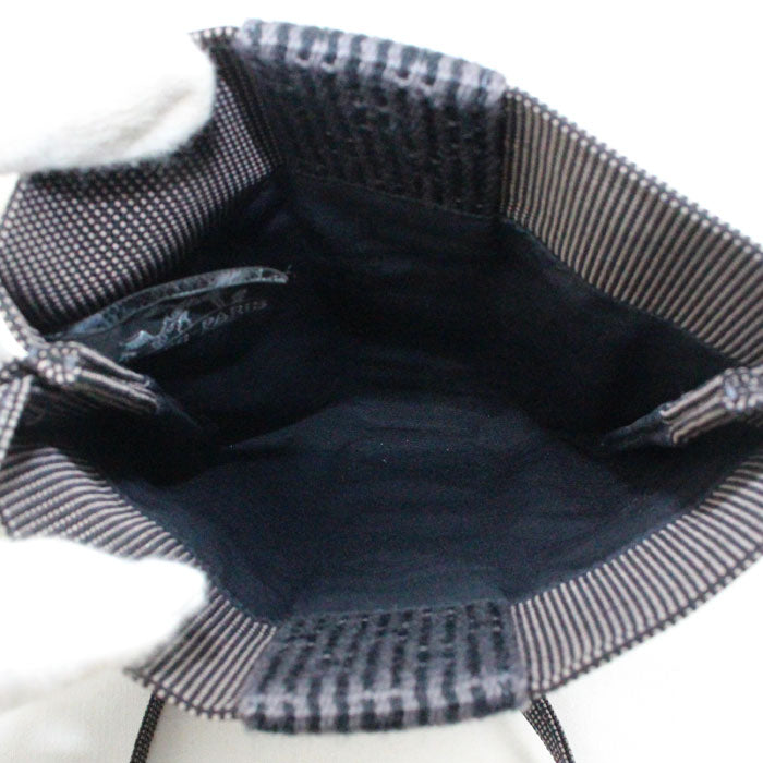 HERMES エルメス エールライン ポシェット ショルダーバッグ グレー 100967M レディース【中古】【美品】