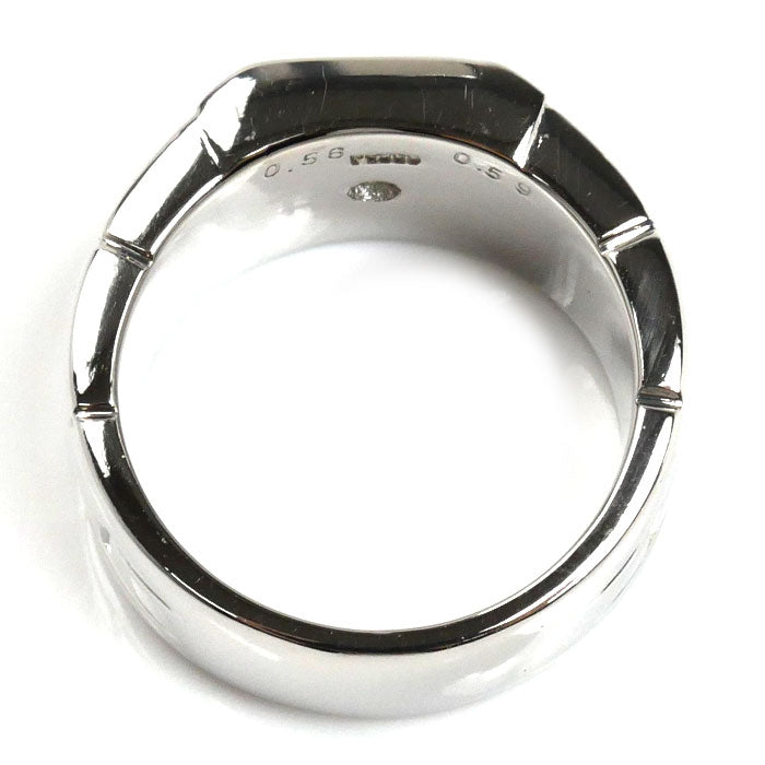 Pt900プラチナ リング・指輪 ダイヤモンド0.56ct/0.59ct 19号 31.4g メンズ【中古】【美品】