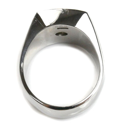Pt900プラチナ リング・指輪 ダイヤモンド0.63ct 22号 43.0g メンズ【中古】【美品】
