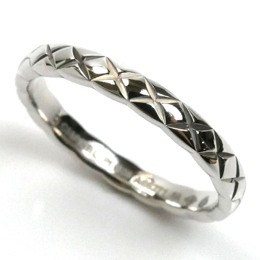 CHANEL シャネル Pt950プラチナ ココクラッシュ リング・指輪 J11117 14.5号 55 4.4g ユニセックス【中古】【美品】