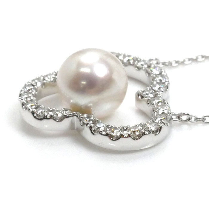 TASAKI タサキ K18WG ホワイトゴールド チャンツ ネックレス P-16676