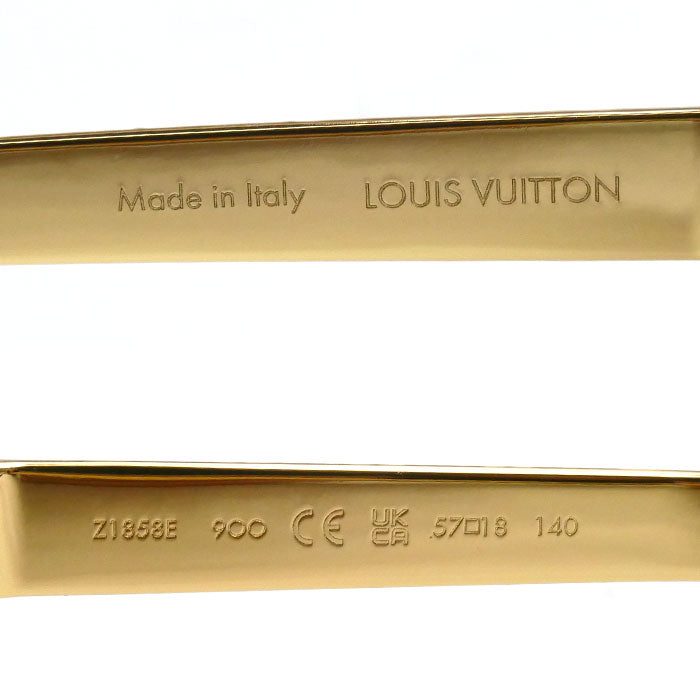 LOUIS VUITTON ルイ・ヴィトン LV プティ スプソン・キャットアイ サングラス ライトトータスシェル Z1858E TV1293 レディース 57□18 140【中古】