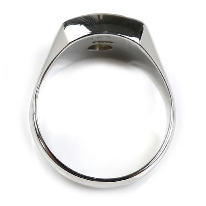 Pt900プラチナ リング・指輪 ダイヤモンド0.63ct 22.5号 24.6g メンズ【中古】【美品】