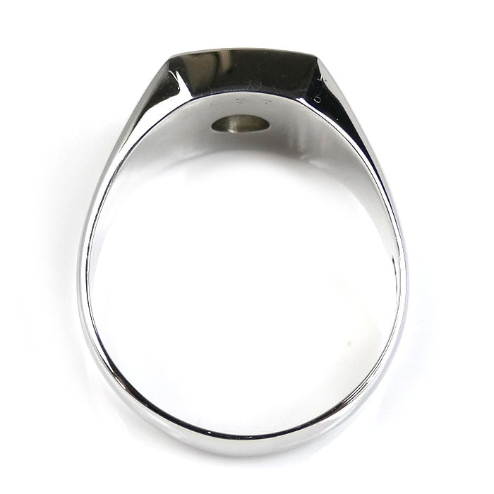 Pt900プラチナ リング・指輪 ダイヤモンド0.37ct 24号 19.6g メンズ【中古】【美品】
