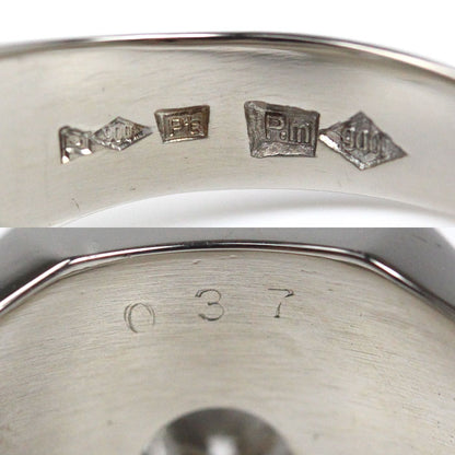 Pt900プラチナ リング・指輪 ダイヤモンド0.37ct 24号 19.6g メンズ【中古】【美品】