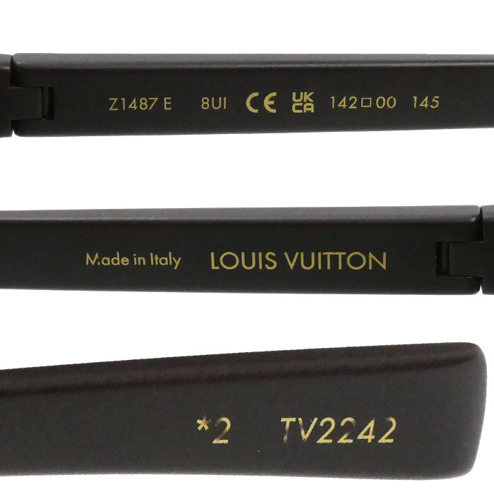 LOUIS VUITTON ルイ・ヴィトン LVワイメア ラウンド サングラス ブラウン Z1487E TV2242 ユニセックス【中古】