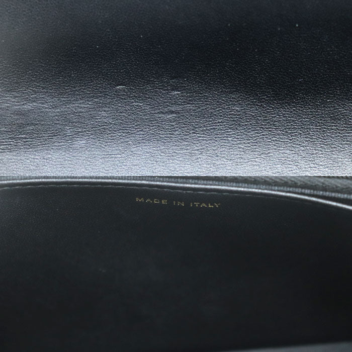 CHANEL シャネル マトラッセ チェーンウォレット 長財布 ブラック AP3201 レディース【中古】