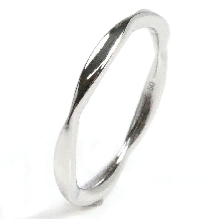 CHANEL シャネル Pt950プラチナ カメリア リング・指輪 J10667 9.5号 50 2.5g レディース【中古】【美品】