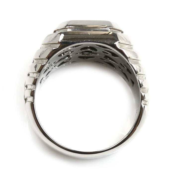 Pt900プラチナ リング・指輪 ダイヤモンド1.155ct 20号 29.8g メンズ【中古】【美品】