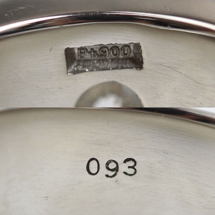 Pt900プラチナ リング・指輪 ダイヤモンド0.93ct 24.5号 24.2g メンズ【中古】