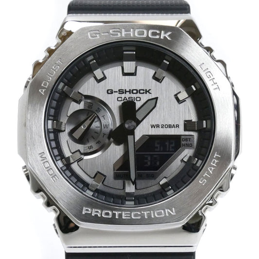 CASIO カシオ G-SHOCK 腕時計 電池式 GM-2100-1AJF メンズ【中古】