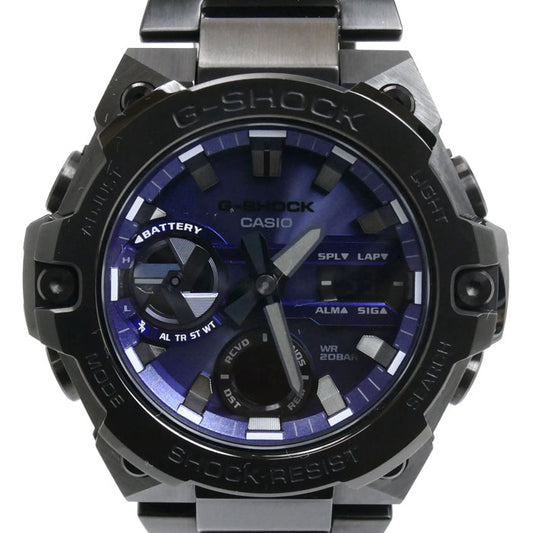 CASIO カシオ G-SHOCK G-STEEL 腕時計 ソーラー GST-B400BD-1A2JF メンズ【中古】