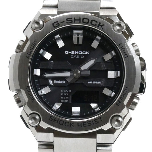CASIO カシオ G-SHOCK G-STEEL 腕時計 ソーラー GST-B600D-1AJF メンズ【中古】