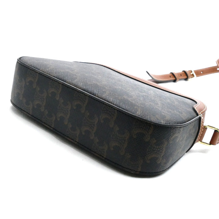 CELINE セリーヌ スモールカメラバッグ ショルダーバッグ ブラウン 191522BZJ.04LU レディース【中古】