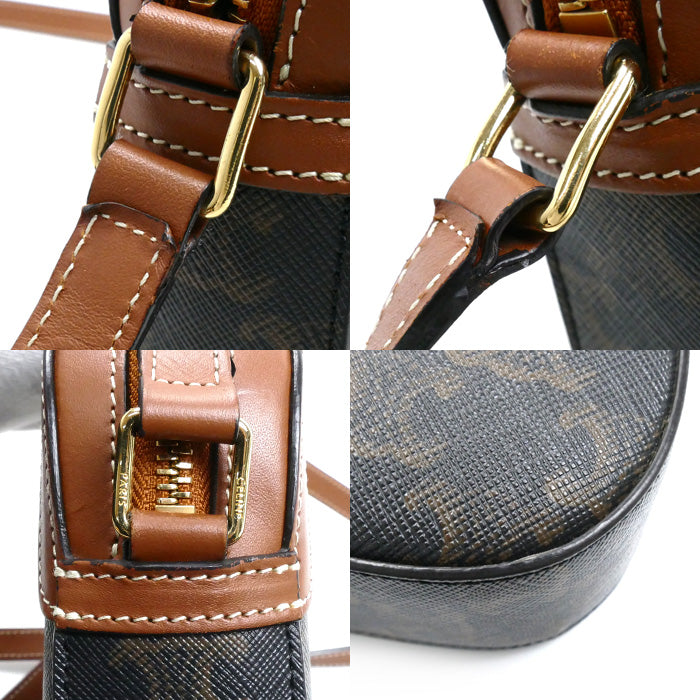 CELINE セリーヌ スモールカメラバッグ ショルダーバッグ ブラウン 191522BZJ.04LU レディース【中古】