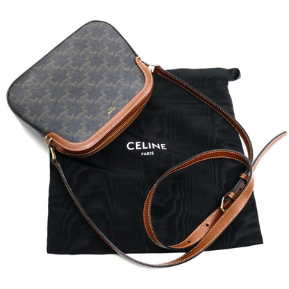 CELINE セリーヌ スモールカメラバッグ ショルダーバッグ ブラウン 191522BZJ.04LU レディース【中古】