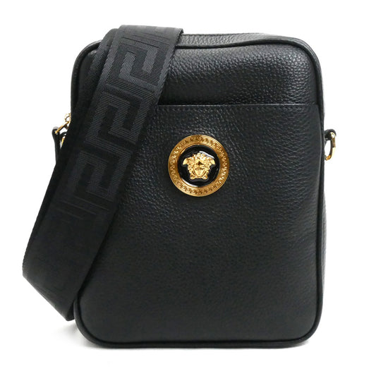 VERSACE ヴェルサーチ メドゥーサ ショルダーバッグ ブラック 1002885 レディース【中古】【美品】