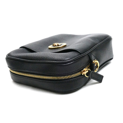 VERSACE ヴェルサーチ メドゥーサ ショルダーバッグ ブラック 1002885 レディース【中古】【美品】