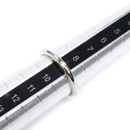 BVLGARI ブルガリ Pt950プラチナ フェディ 1Pダイヤ リング・指輪 348628 ダイヤモンド 9号 3.1g レディース【中古】【美品】