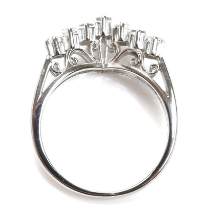 TASAKI タサキ Pt900プラチナ リング・指輪 ダイヤモンド0.64ct 10.5号 4.1g V字 レディース【中古】【美品】