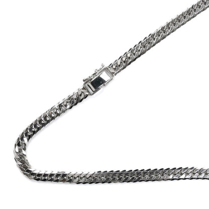 Pt850プラチナ ネックレス 喜平6面Wカット 50.4g 50cm ユニセックス【中古】