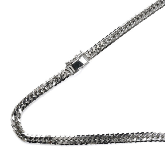 Pt850プラチナ ネックレス 喜平6面Wカット 50.4g 50cm ユニセックス【中古】