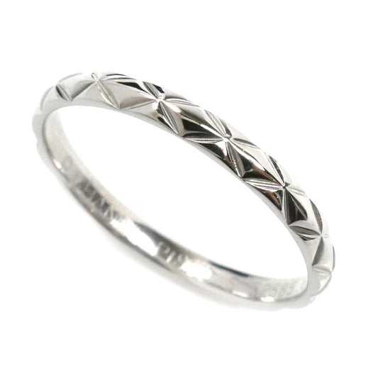 CHANEL シャネル Pt950プラチナ マトラッセ リング・指輪 J2820 20.5号 61 3.3g メンズ【中古】【美品】